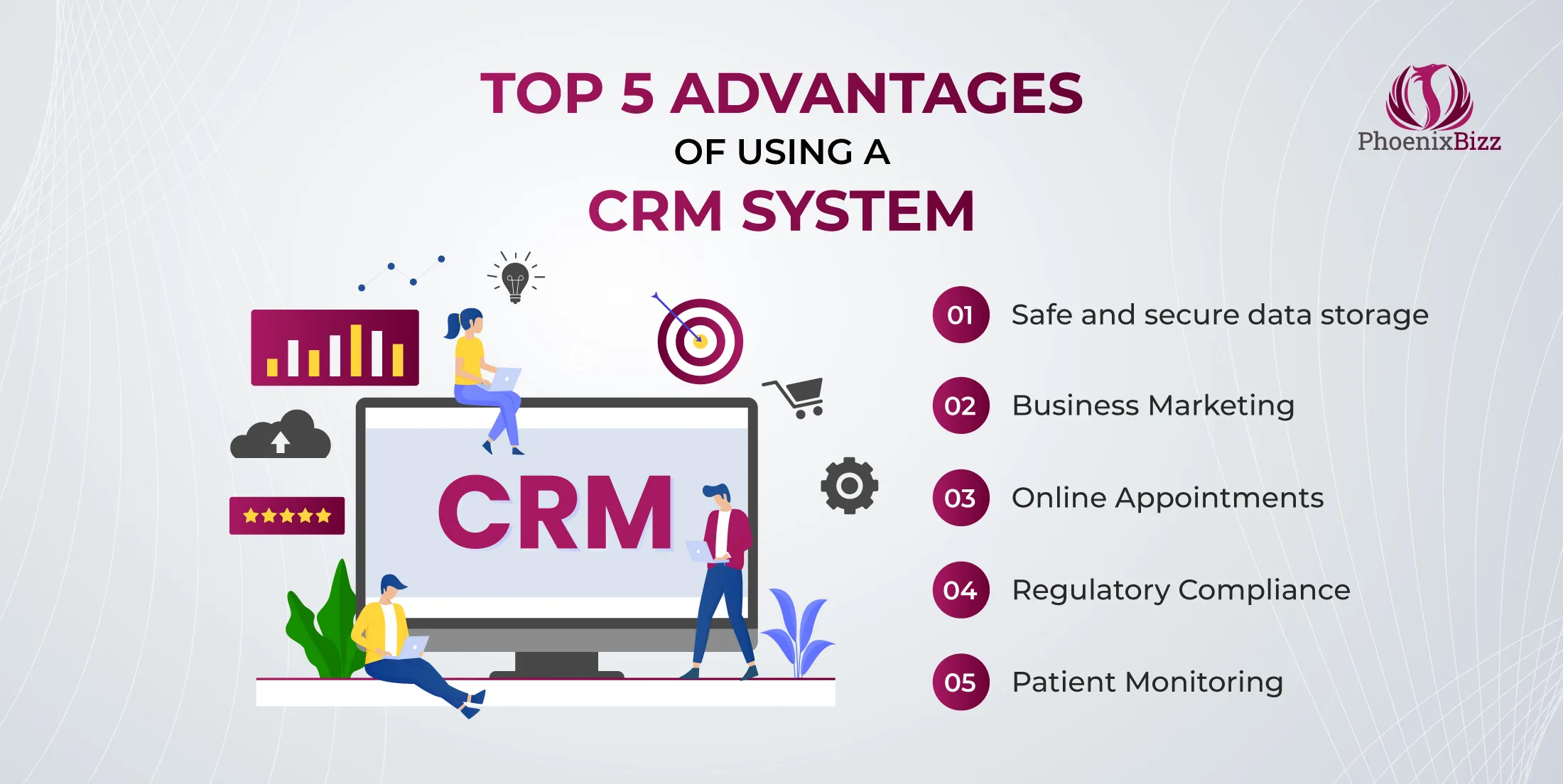 Advantages of using a CRM system