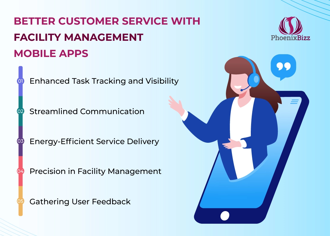 Better customer service with facility management mobile apps