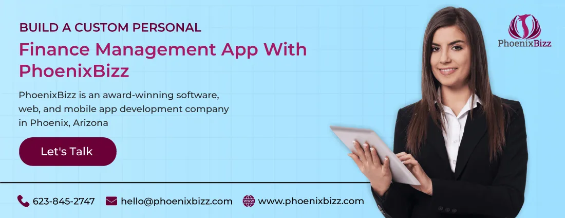 Build Custom Personal Finance Management App with Phoenixbizz