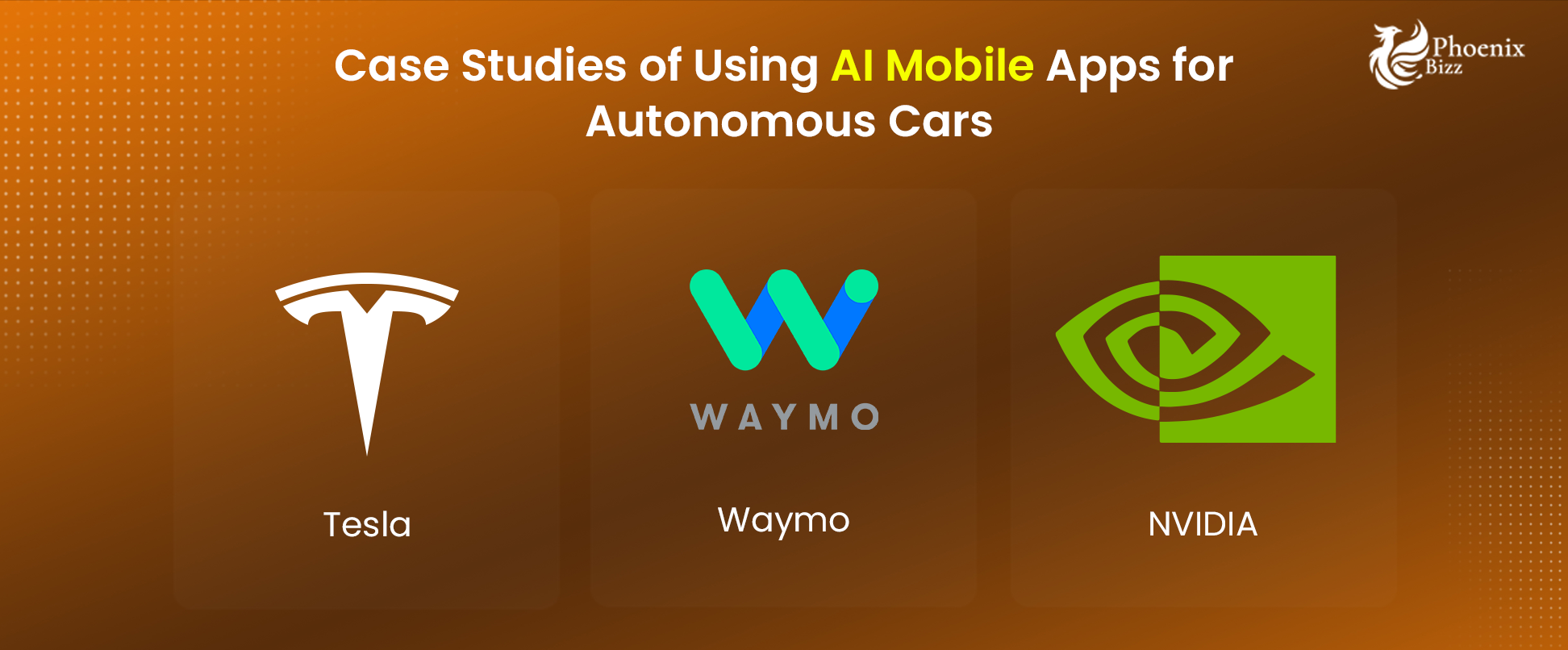 Case Studies of Using AI Mobile Apps for Autonomous Cars