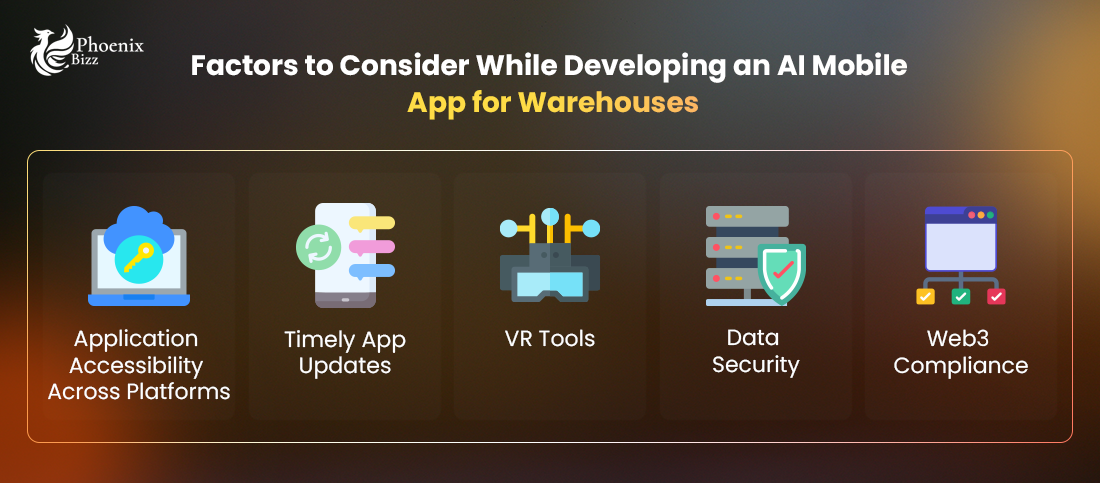 Factors to Consider While Developing an AI Mobile App for Warehouses