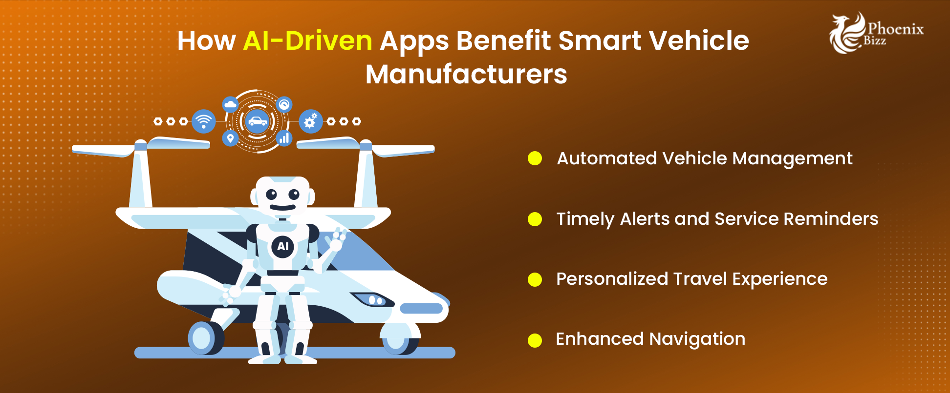 how ai-driven apps benefit smart vehicle manufacturers