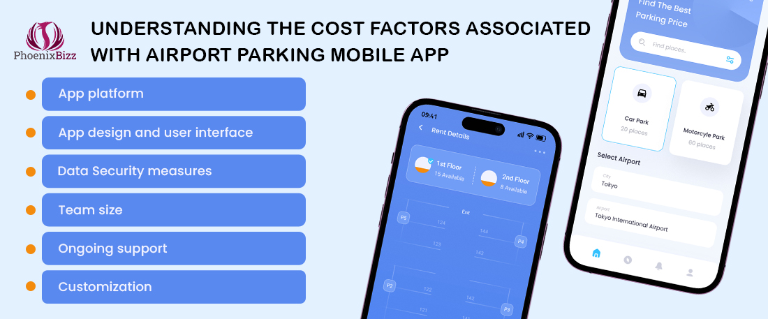 Understanding the cost factors associated with airport parking mobile app